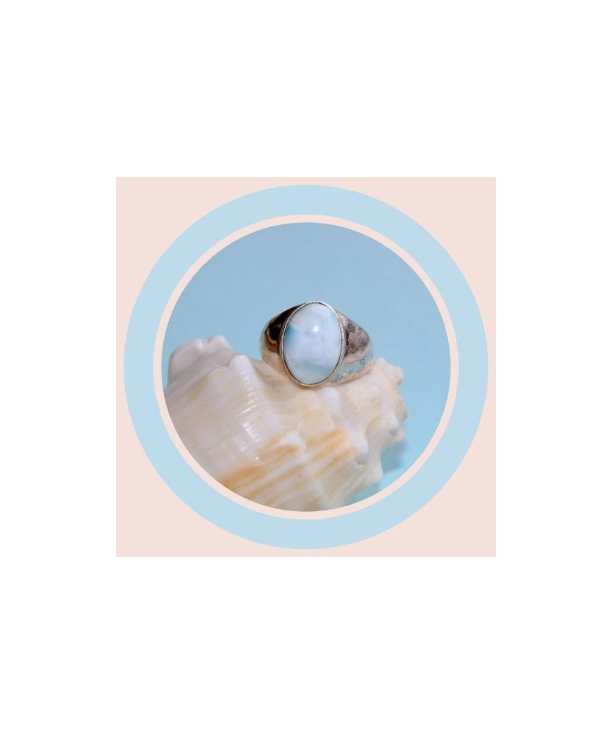 Bague en Larimar