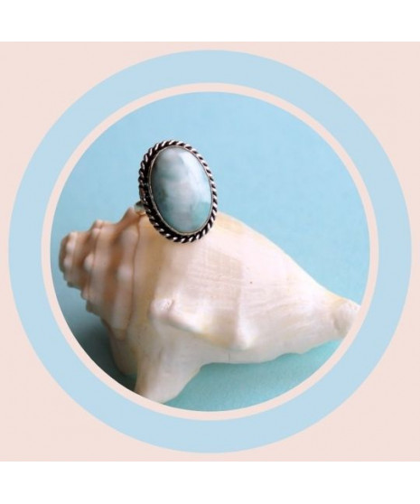 Bague en Larimar