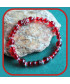 Bracelet en Agate rouge