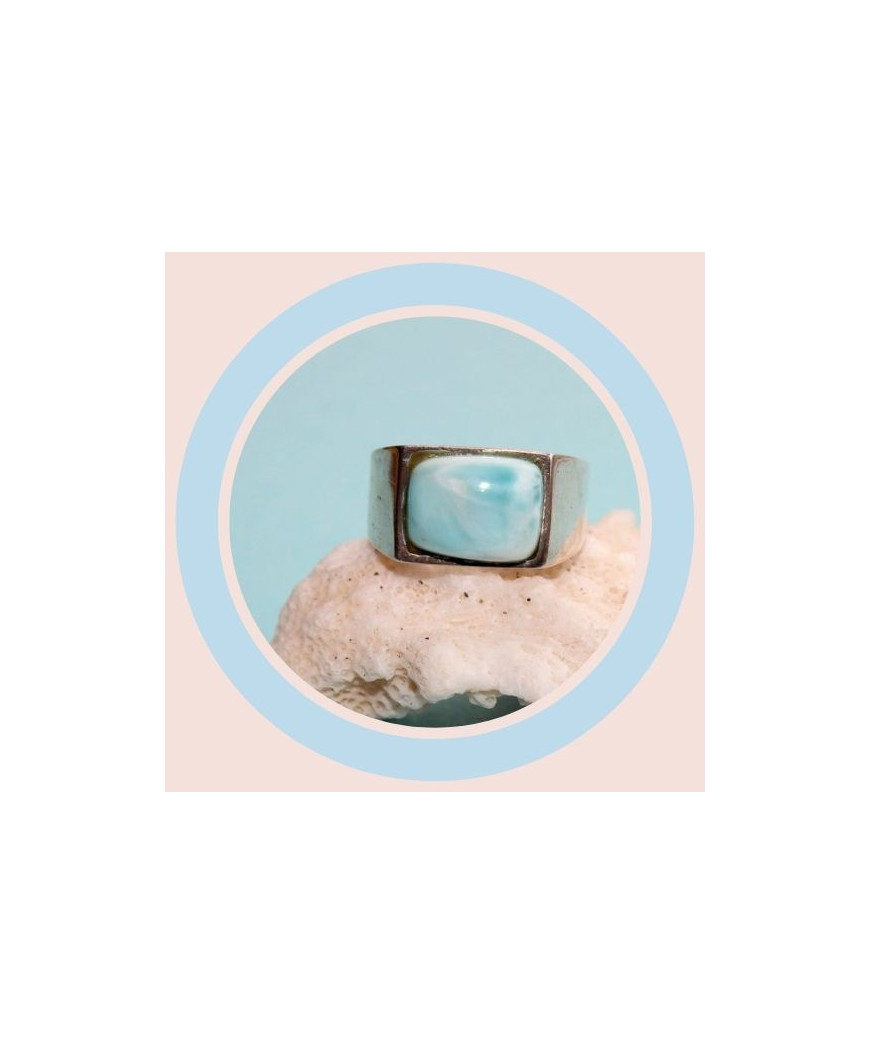 Bague en Larimar