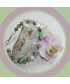 Bracelet en Aventurine, Jade blanc, Aigue-Marine et Quartz rose