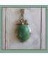 Pendentif Fleur en Aventurine
