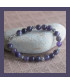 Bracelet Améthyste Fleurs