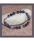 Bracelet Améthyste Fleurs