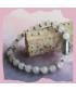 Bracelet en Quartz rose