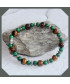 Bracelet Malachite- Œil de Tigre