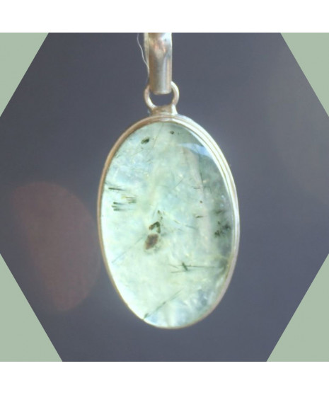 Pendentif Prehnite