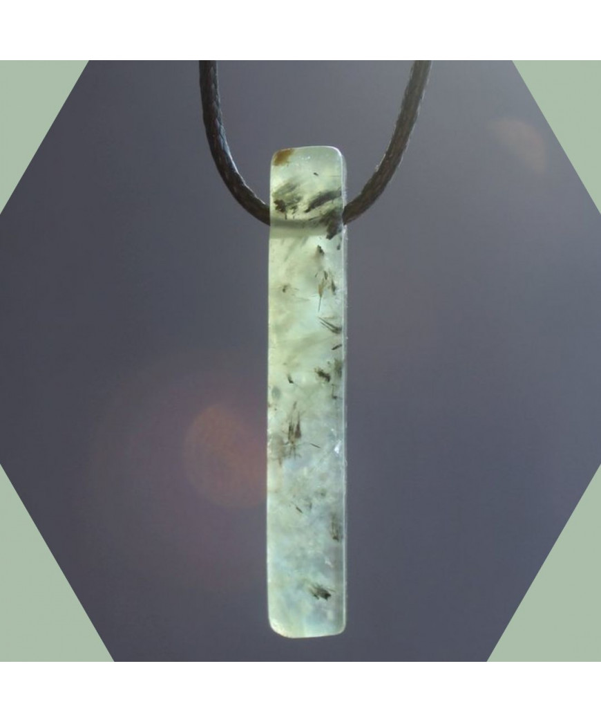 Pendentif Prehnite