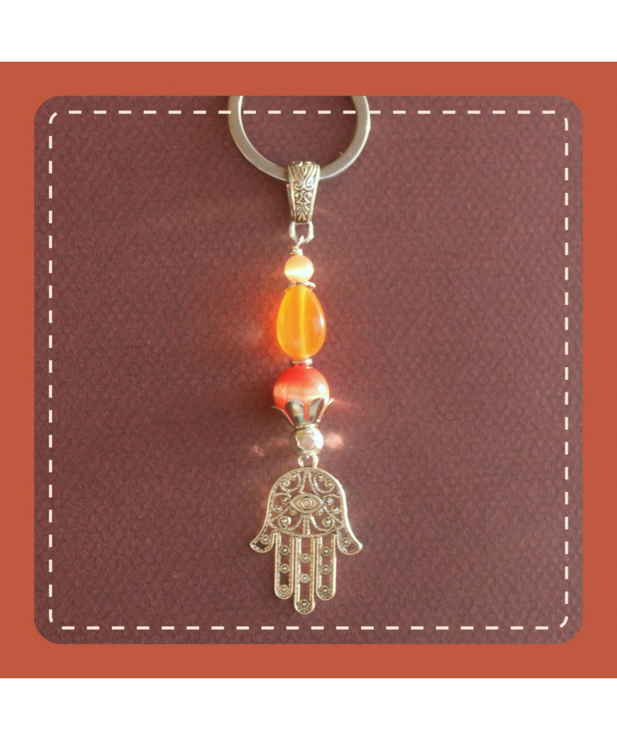 Porte-clefs main de Fatma