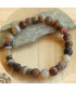 Bracelet en Agate marron