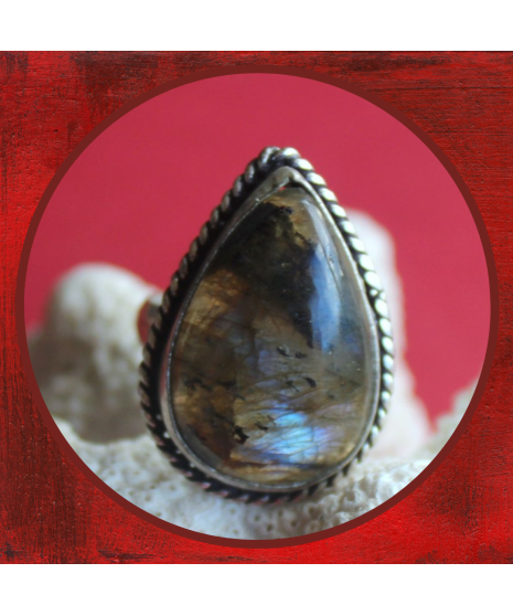 Bague en Labradorite