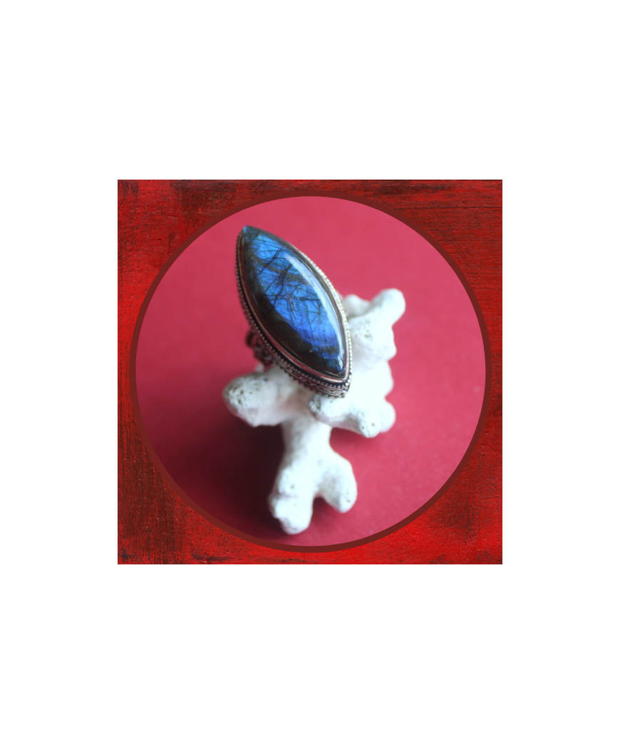 Bague en Labradorite