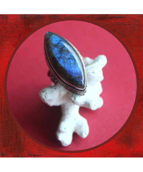 Bague en Labradorite