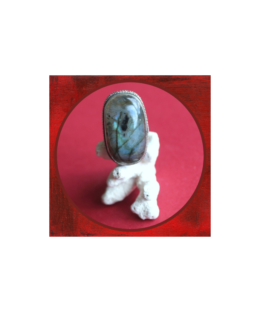 Bague en Labradorite