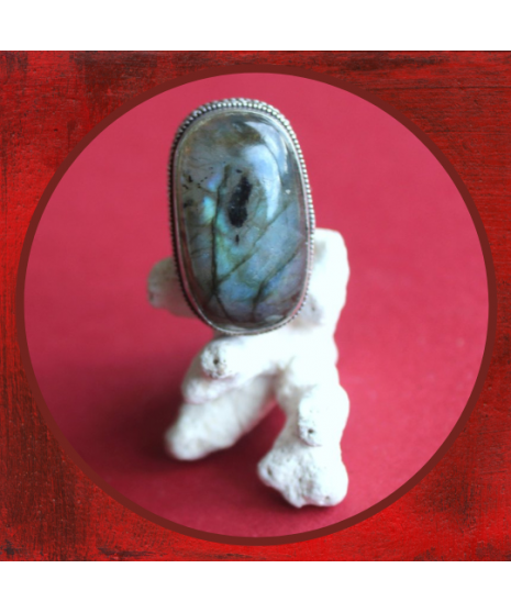 Bague en Labradorite