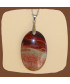 Pendentif en Jaspe polychrome