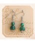 Boucles d'Oreilles Malachite