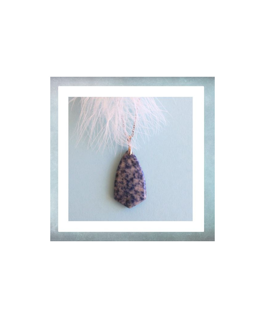 Pendentif en  Sodalite