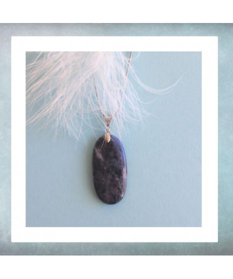 Pendentif en Sodalite