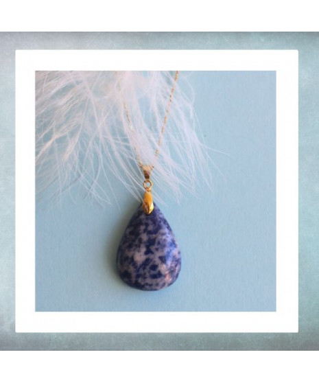Pendentif en Sodalite