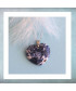 Pendentif Cœur en  Sodalite