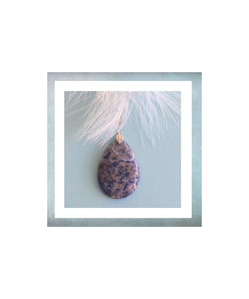 Pendentif en Sodalite