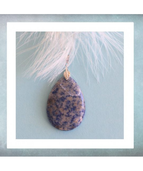 Pendentif en Sodalite