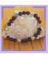 Bracelet Améthyste Feuilles