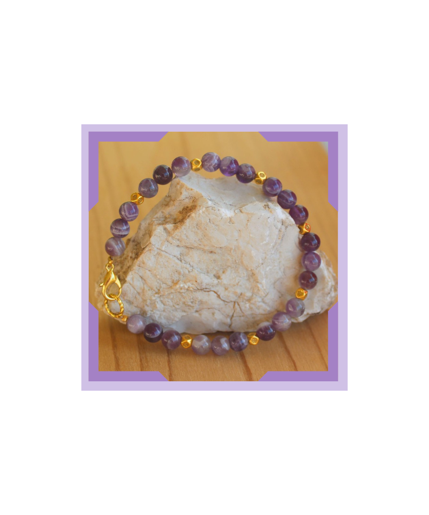 Bracelet Améthyste
