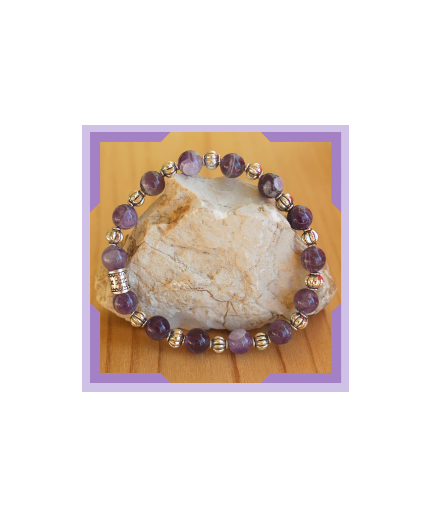 Bracelet Améthyste