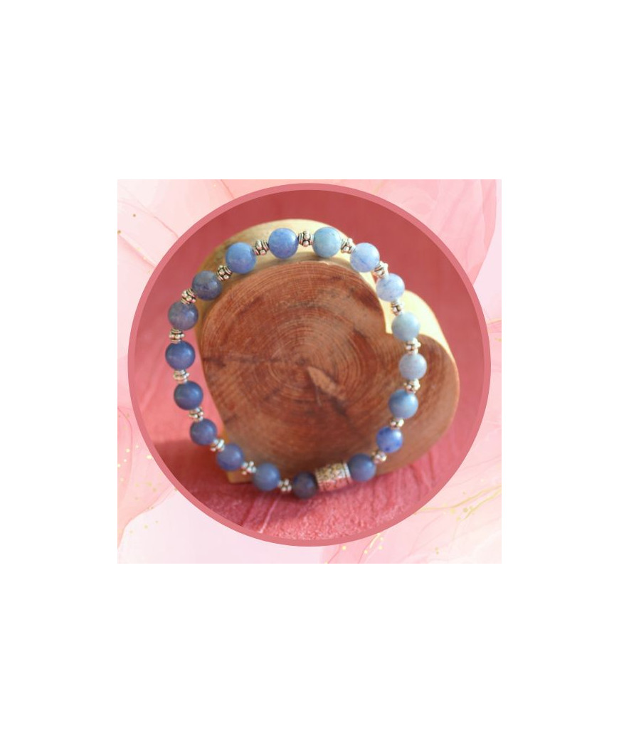 Bracelet en Dumortiérite