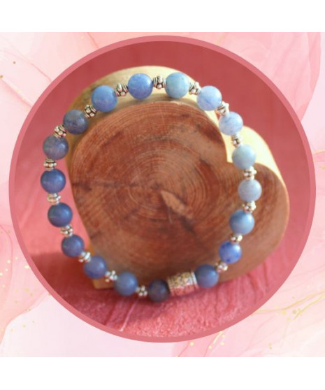 Bracelet en Dumortiérite