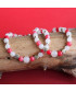 Bracelets Duo en Jade et Agate blanche