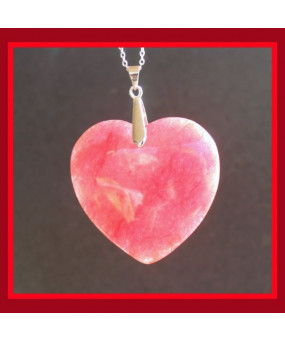 Pendentif Cœur en Jade