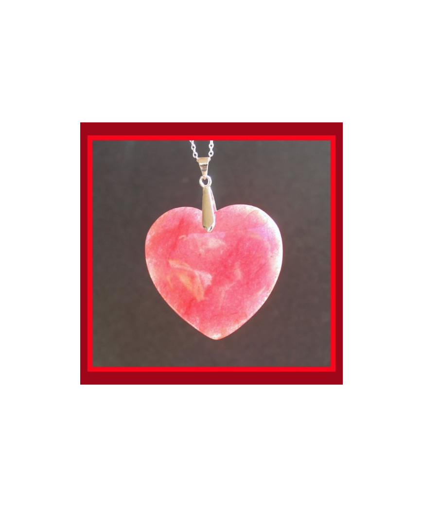 Pendentif Cœur en Jade