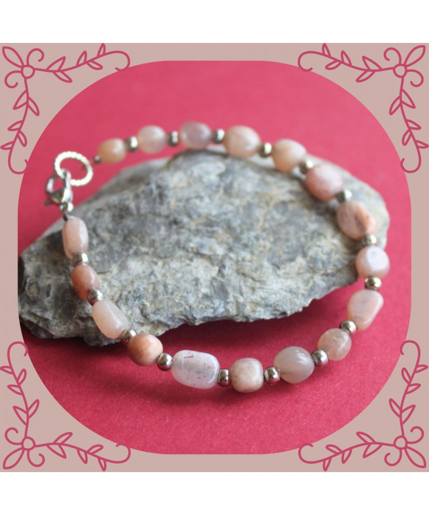Bracelet en Pierre du Soleil