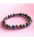 Bracelet  en Lapis Lazuli et bois