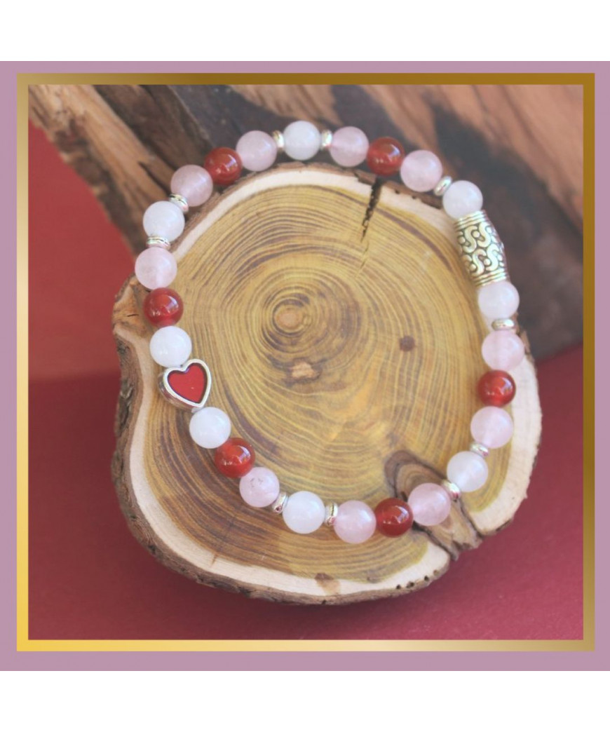 Bracelet Cœur rouge