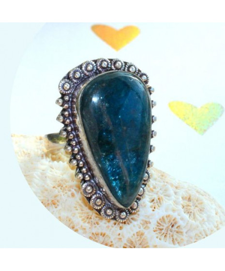 Bague en Apatite