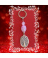 Porte-clefs Arbre de vie en Agate