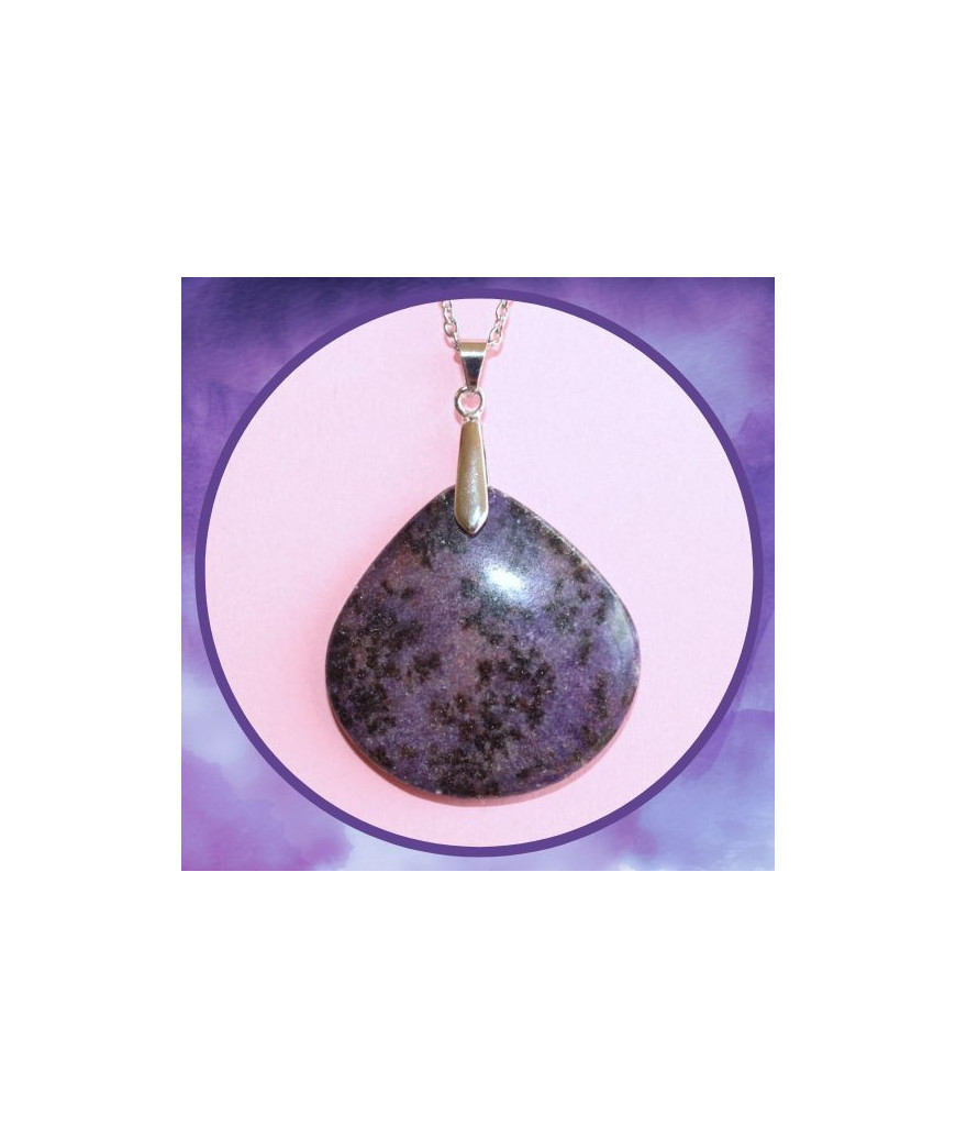 Pendentif en Lépidolite