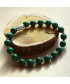 Bracelet en Malachite
