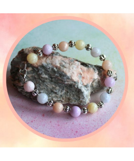 Bracelet en Morganite