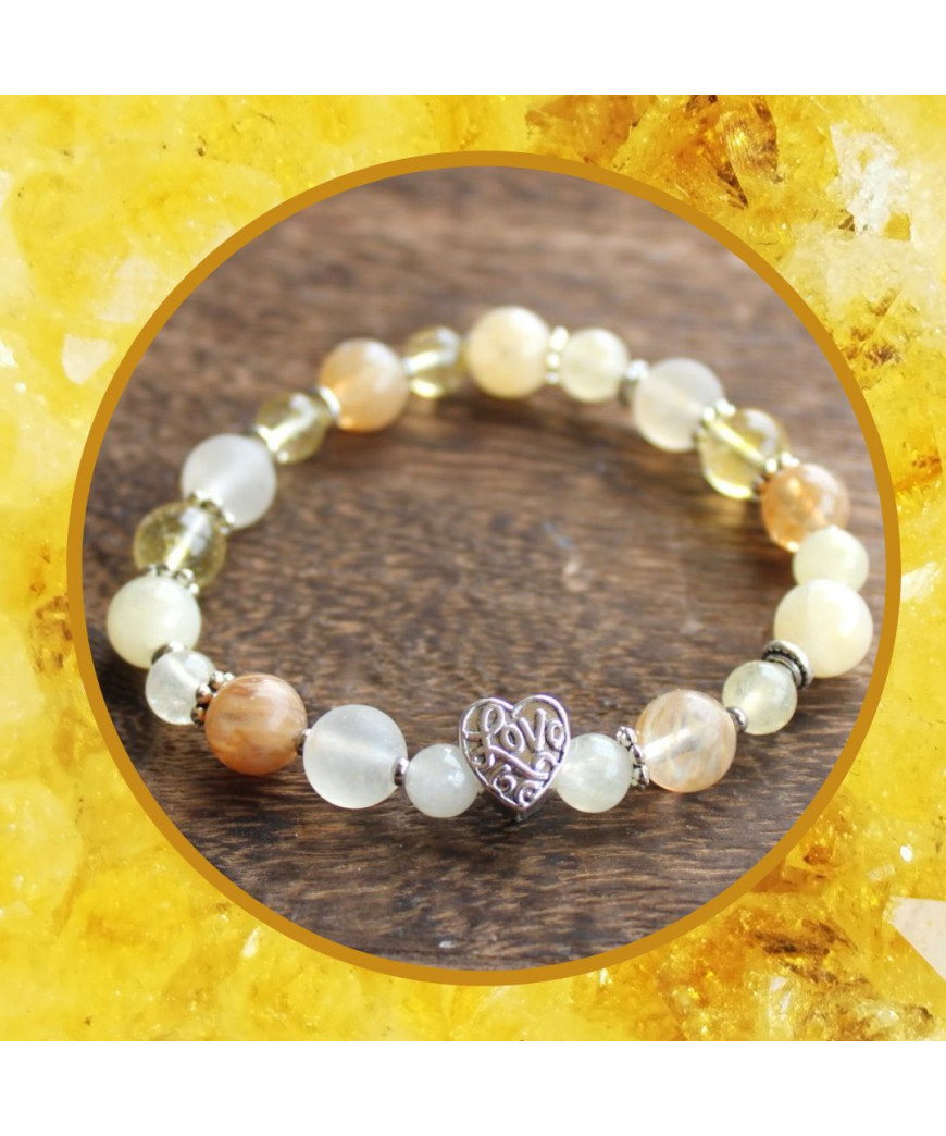 Bracelet en Citrine