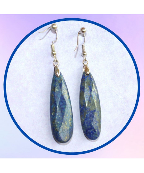 Boucles d'oreilles Lapis Lazuli