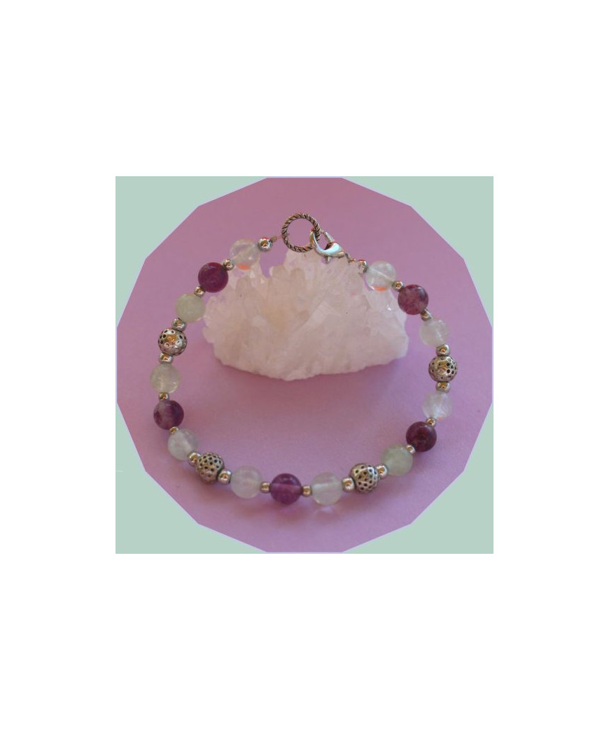 Bracelet en Fluorite