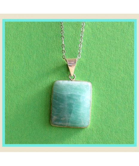 Pendentif en Amazonite
