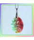Pendentif Agate Arc En Ciel