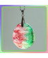 Pendentif Agate Arc En Ciel