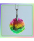 Pendentif Agate Arc En Ciel
